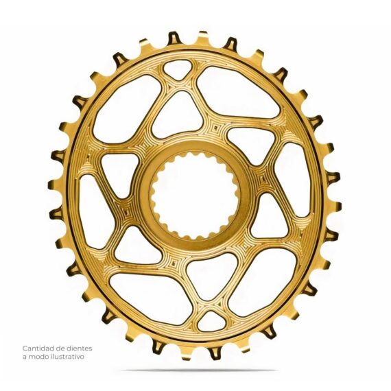 Oval-direct-mount-chainring-for-shimano-cranks,-12spd-hyperglide+-chain-dorado-transmision-plato-startlap-tucuman-04