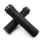 Puños de goma Van Halen con aro de aluminio negro