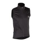 Chaleco rompeviento Pavé Unisex con bolsillo negro