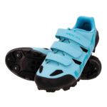 Zapatillas MTB Volta con Triple Ajuste Velcro Celestes