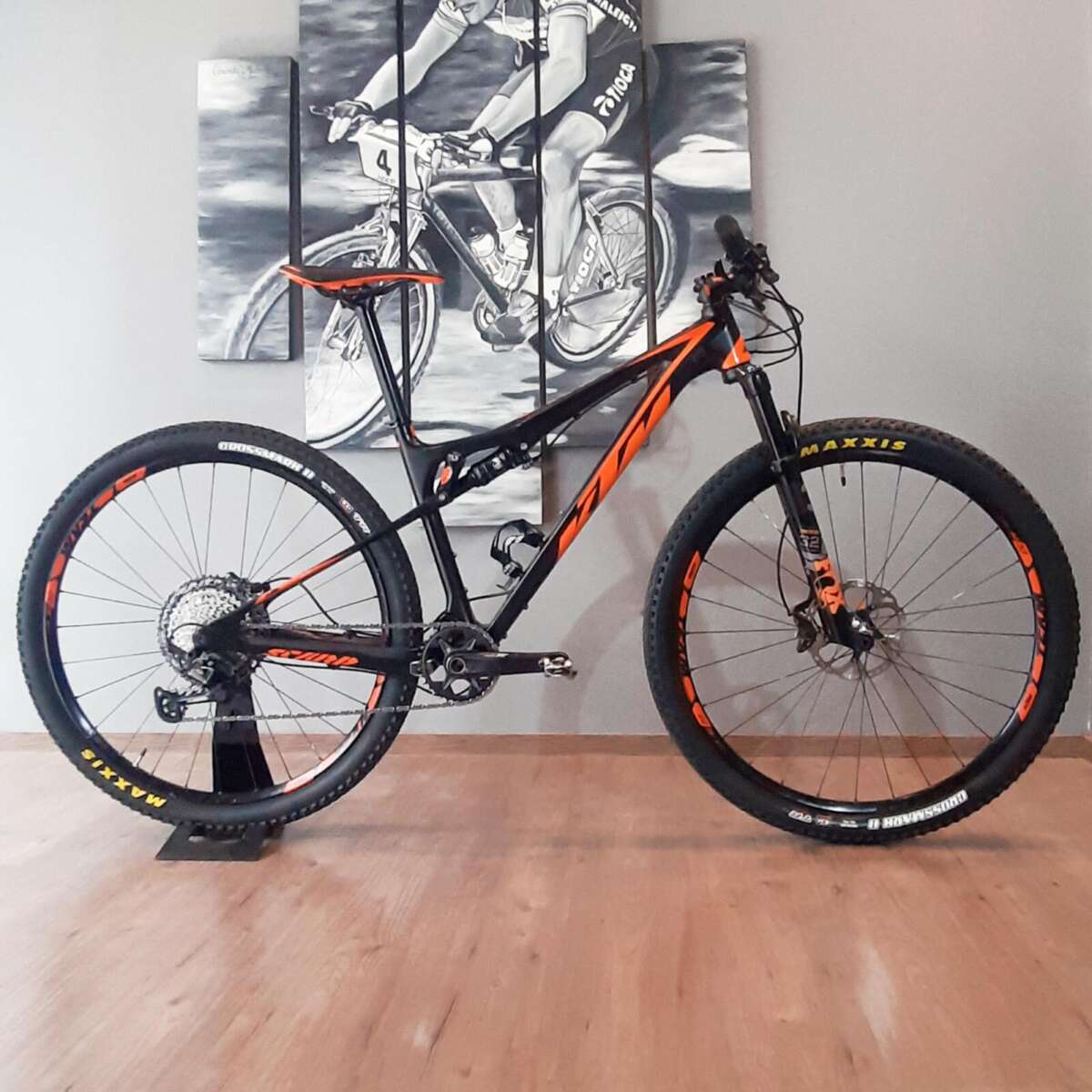 Bicicleta Usada de MTB KTM Scarp Master R29 Carbono Talle M Startlap