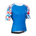 Jersey-de-ciclismo-Pavé-Unisex-Zipperless-Azul-2024-01