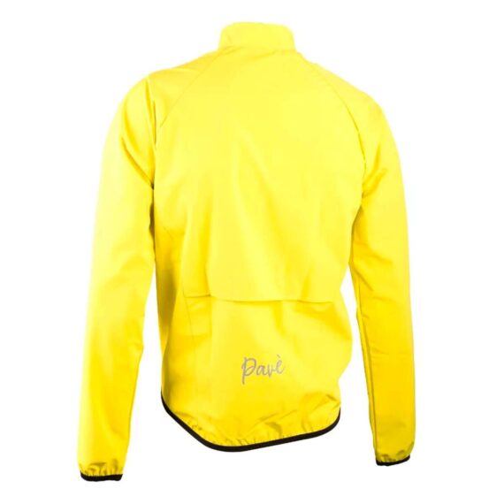 Campera-Rompeviento-Impermeable-de-ciclismo-Pavé-Unisex-Amarilla-02