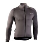 Campera de ciclismo Pavé Unisex Gris Oscuro