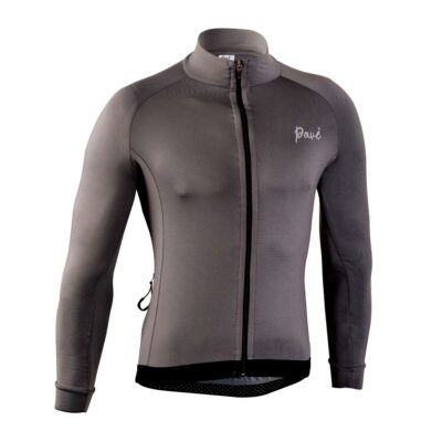 Campera-de-ciclismo-Pavé-Unisex-Gris-Oscuro-01