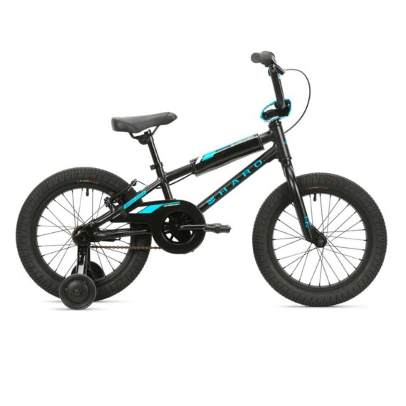 Bicicleta-para-niños-Haro-Shredder-R16-con-rueditas-Negra
