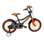Bicicleta para niños Fire Bird Rocky con rueditas R16 Naranja