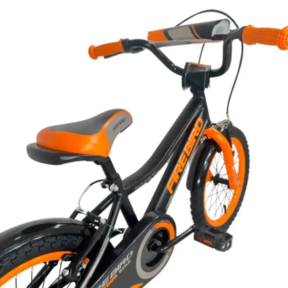 Bicicleta para niños Fire Bird Rocky con rueditas R16 Naranja ok 05