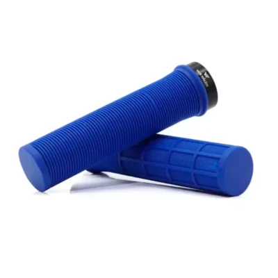 Puños de goma Van Halen micro acanalado con aro de aluminio azul 01