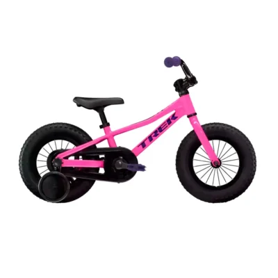 Bicicleta Trek Precaliber Rodado 12 Rosa con Rueditas 01