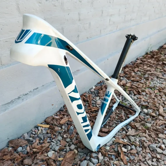 Cuadro Usado MTB Volta X-Zion Carbono R29 Talle S Blanco 05