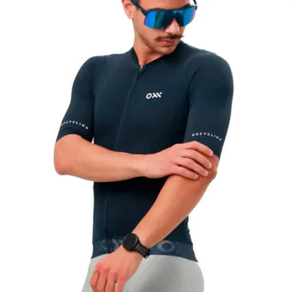 Jersey hombre OX Custom Andes EVO 2.0 Marino Slim Fit 03
