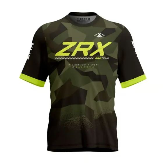 Jersey Ziroox hombre Bayo Raptor Verde 01