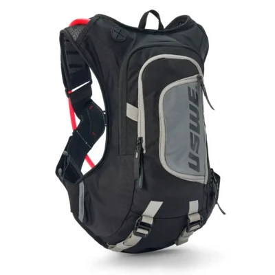 Mochila de Hidratación USWE Moto Hydro 12L + Bolsa Hidratación 3L Black 01